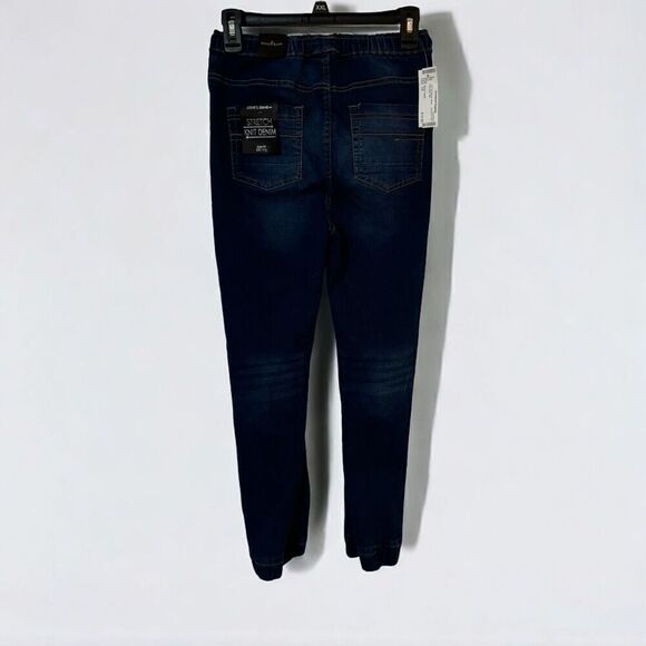 Steve’s Jeans NWT Boys Size 14 Slim Fit Denim Jeans Mack Dark Wash Stretch ($42) - Picture 2 of 5